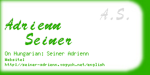 adrienn seiner business card